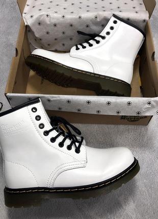 Зимние ботинки dr. martens мех6 фото