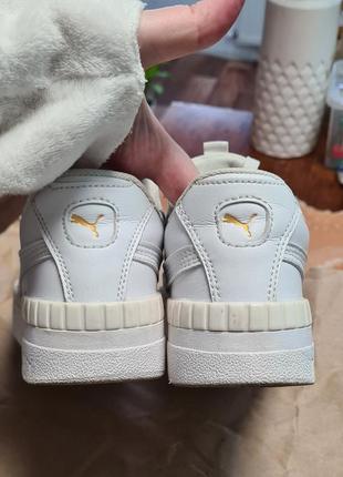 Кросівки кеди puma cali sport white8 фото