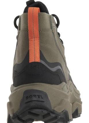 Черевики sorel kinetic breakthru venture mid waterproof alpine tundra/black оригінал4 фото