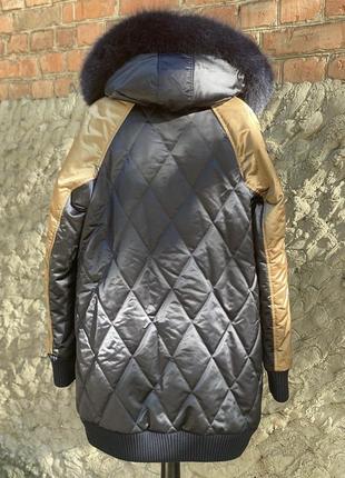 Теплая куртка пальто florence mode3 фото