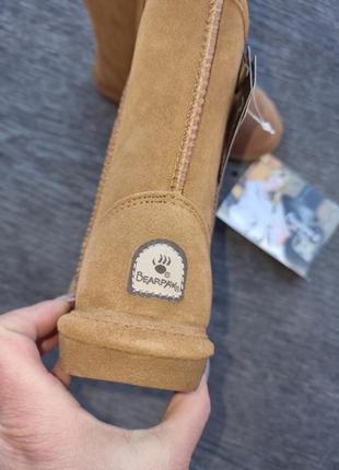 Зимние угги bearpaw ,натуральна замша j2-33/-20/21cm оригинал5 фото