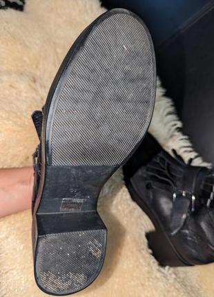 Bruno premi ботинки 39 р по стельке 26 см каблук 6 см платформа 2.5 см шир 8.5 см внутри кожа5 фото