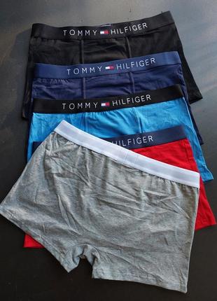 Подарунковий набір боксерів tommy hilfiger з 5 шт.3 фото