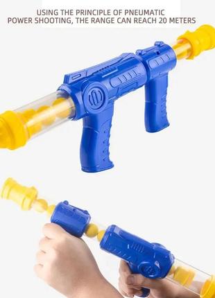 Игрушечный набор пистолет для стрельбы по утке duck shooting, детский домашний тир, утка с ружьём3 фото