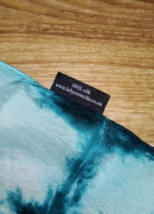 Легкий шарф шарф з натурального шовку2 фото