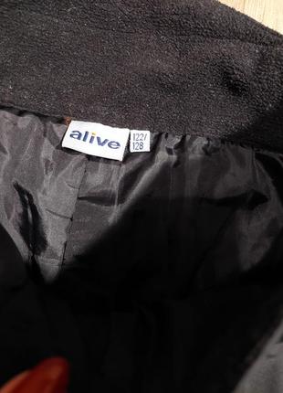Alive полукомбинезон черный лыжные теплые штаны р 122-1282 фото