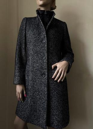 Cinzia rocca baby lama coat пальто вовна, шовк2 фото