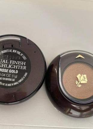 Хайлайтер lancome dual finish   мини версия -скидка!1 фото