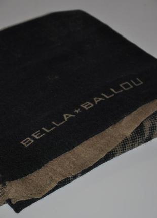 Шерстяний шарф палантин bella ballou