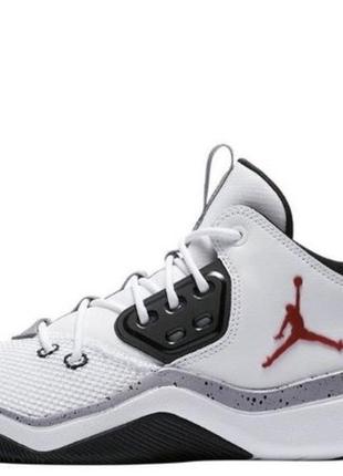 Кроссовки air jordan dna (ao1540-103) унисекс белые с серым и красным