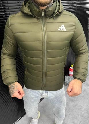 Хакі демісезонна куртка чоловіча