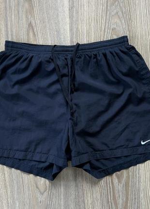 Мужские спортивные шорты с подкладкой nike dri fit2 фото