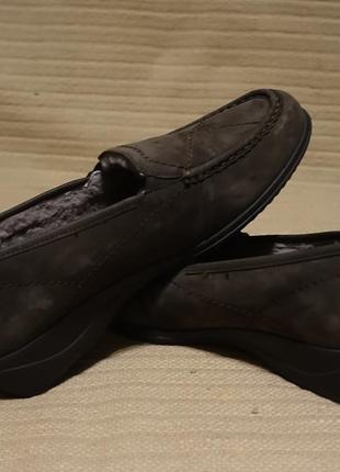 Дуже гарні закриті шкіряні туфлі на натуральній цигейці ara германія 39 р.