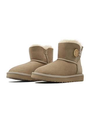 Замшевые угги овчина ugg