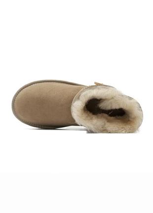 Замшевые угги овчина ugg3 фото