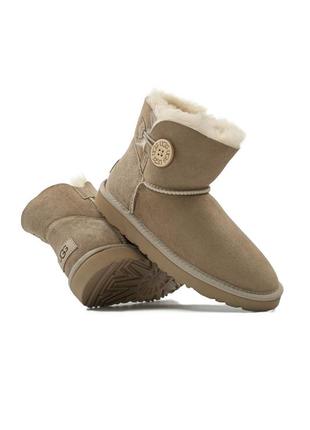 Замшевые угги овчина ugg6 фото