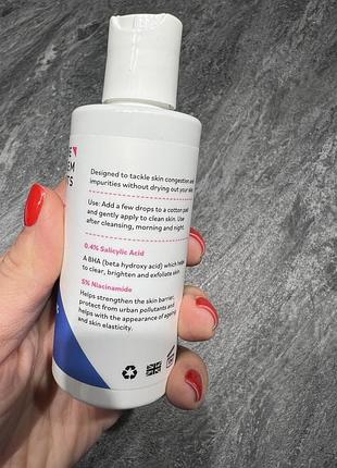 The elements sa тонер для лица skin clarifying toner с салициловой кислотой и...