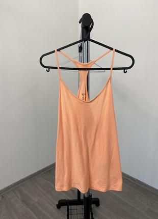 Спортивная женская майка для спорта для бега under armour