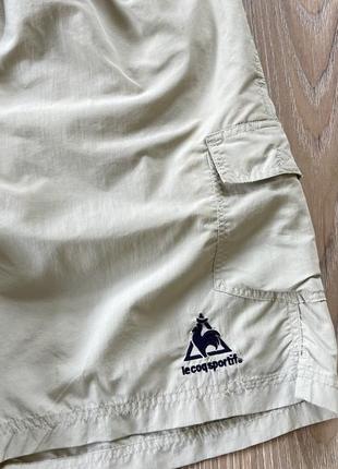 Мужские ретро винтажные спортивные шорты с карманами le coq sportif5 фото