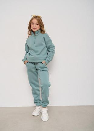 Теплий яскравий костюм для дівчинки lumina fleece kids4 фото