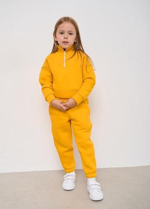 Теплый яркий костюм для девочки lumina fleece kids1 фото