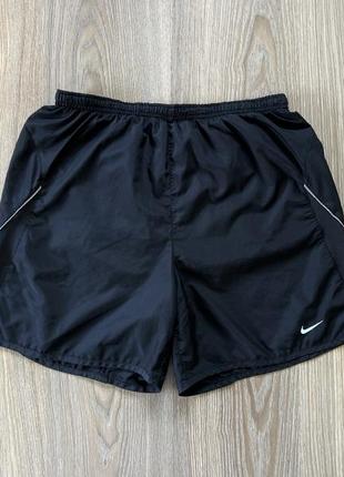 Чоловічі бігові шорти з кишенею на блискавці nike fit dry