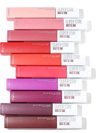 Суперстійка матова помада maybelline 💥💋акція 3+1🔥🔥🔥