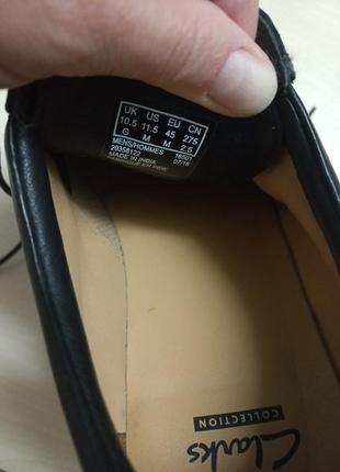 Туфли кожаные осень-весна муж. 45р. clarks индии10 фото