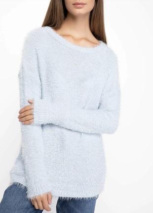 Светр травка , светр кудлатий , свет пухнастий, кофта травка , пухнаста кофтина , ніжно блакитний светр 🩵