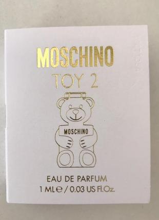 Moschino toy парфюмированная вода москино тот. акция 1+1=3