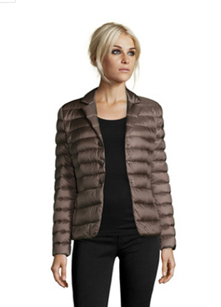 Новый пиджак add 100% пух ultralight куртка италия xs-s тауп пиджак на пуху адд пуховик5 фото