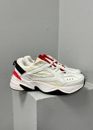 Кросівки nike m2k tekno ‘white red’2 фото