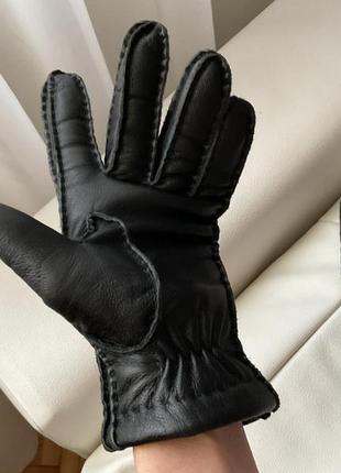 Roeckl шкіряні теплі рукавички6 фото
