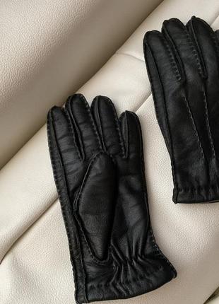Roeckl шкіряні теплі рукавички4 фото