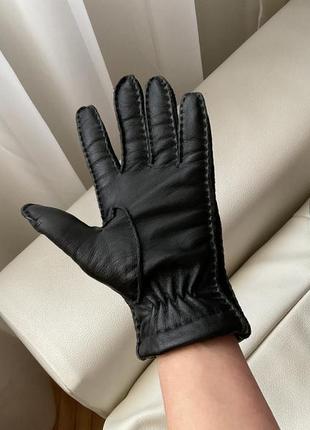 Roeckl кожаные теплые перчатки