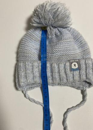 Зимняя шапка с шарфом4 фото
