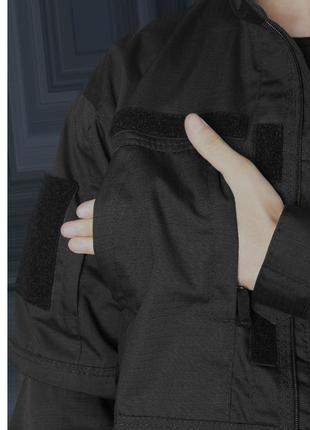 Тактичний костюм perimeter 2.0 rip-stop teflon black (912), 527 фото