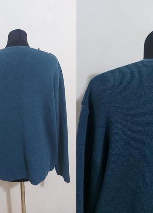 Вязаный симетричный свитер из 100%-мериношерсти geerberg германия7 фото