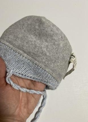 Зимняя шапка с шарфом3 фото