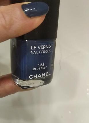 Срочно ! chanel le vernis 553 blue rebel , лак для ногтей1 фото