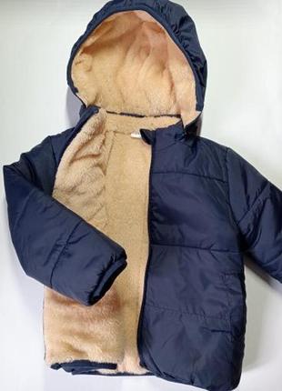 Утеплена курточка для хлопчика 1043 фото