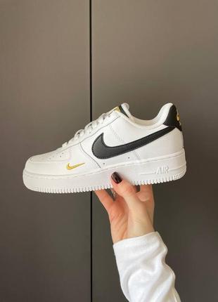 Кросівки жіночі nike air force 1 white black