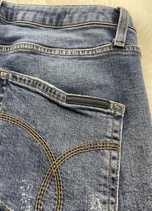 Стильные джинсы скинни calvin klein m с потертостями в идеале2 фото
