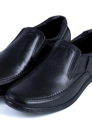 Мужские кожаные туфли matador officer shoes3 фото