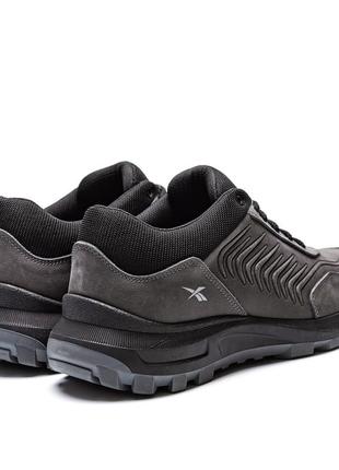 Чоловічі кросівки reebok classic grey (в стилі)4 фото