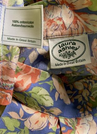 Юбка в цветочный принт, фирменная юбка натуральная ткань, нежные цветы9 фото