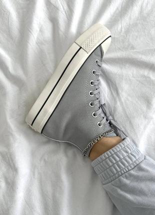 Теплі кеди в стилі converse8 фото