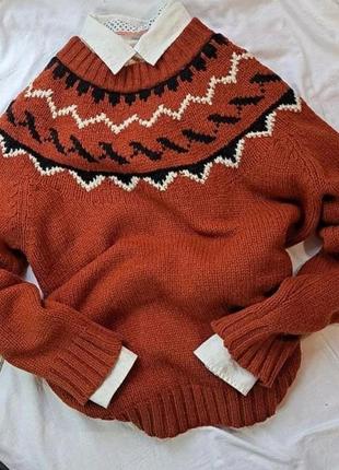 Вінтажний  вовняний светр,  брюки,  штани4 фото