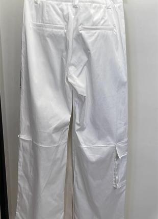 Атласные брюки с карманами zara8 фото