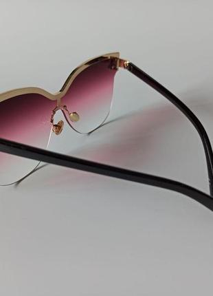 Женские солнцезащитные очки без оправы royal girl / очки от солнца3 фото